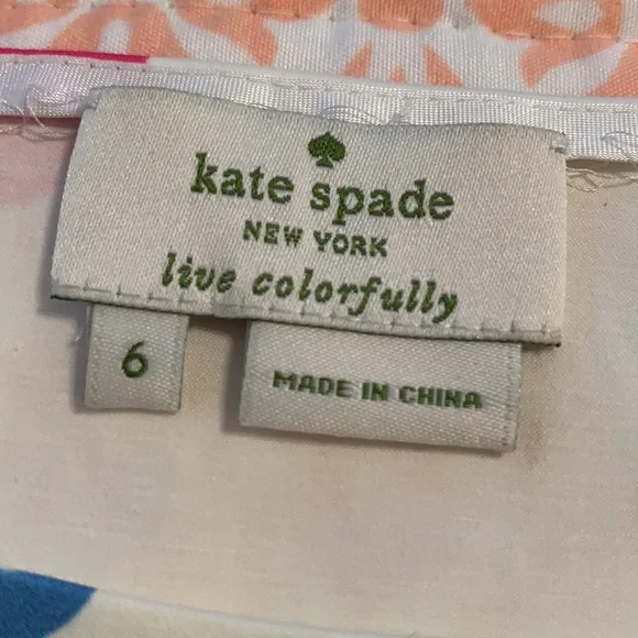 Kate Spade Floral Sleeveless Blouse - Picture 6 of 6